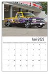 2026 Wall Calendar - Pumped-Up Pickups