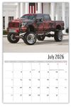 2026 Wall Calendar - Pumped-Up Pickups