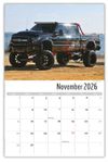 2026 Wall Calendar - Pumped-Up Pickups