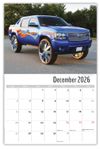 2026 Wall Calendar - Pumped-Up Pickups