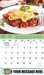 2026 Recipes Business Promotional Calendar