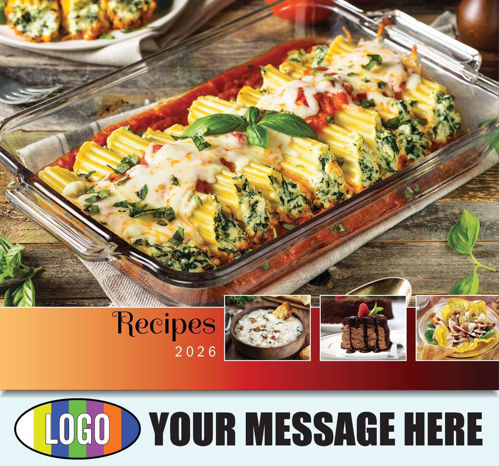 2026 Recipes Business Promotional Calendar