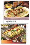 2026 Recipes Wall Calendar