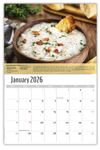 2026 Recipes Wall Calendar