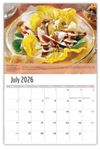 2026 Recipes Wall Calendar