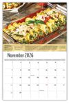 2026 Recipes Wall Calendar
