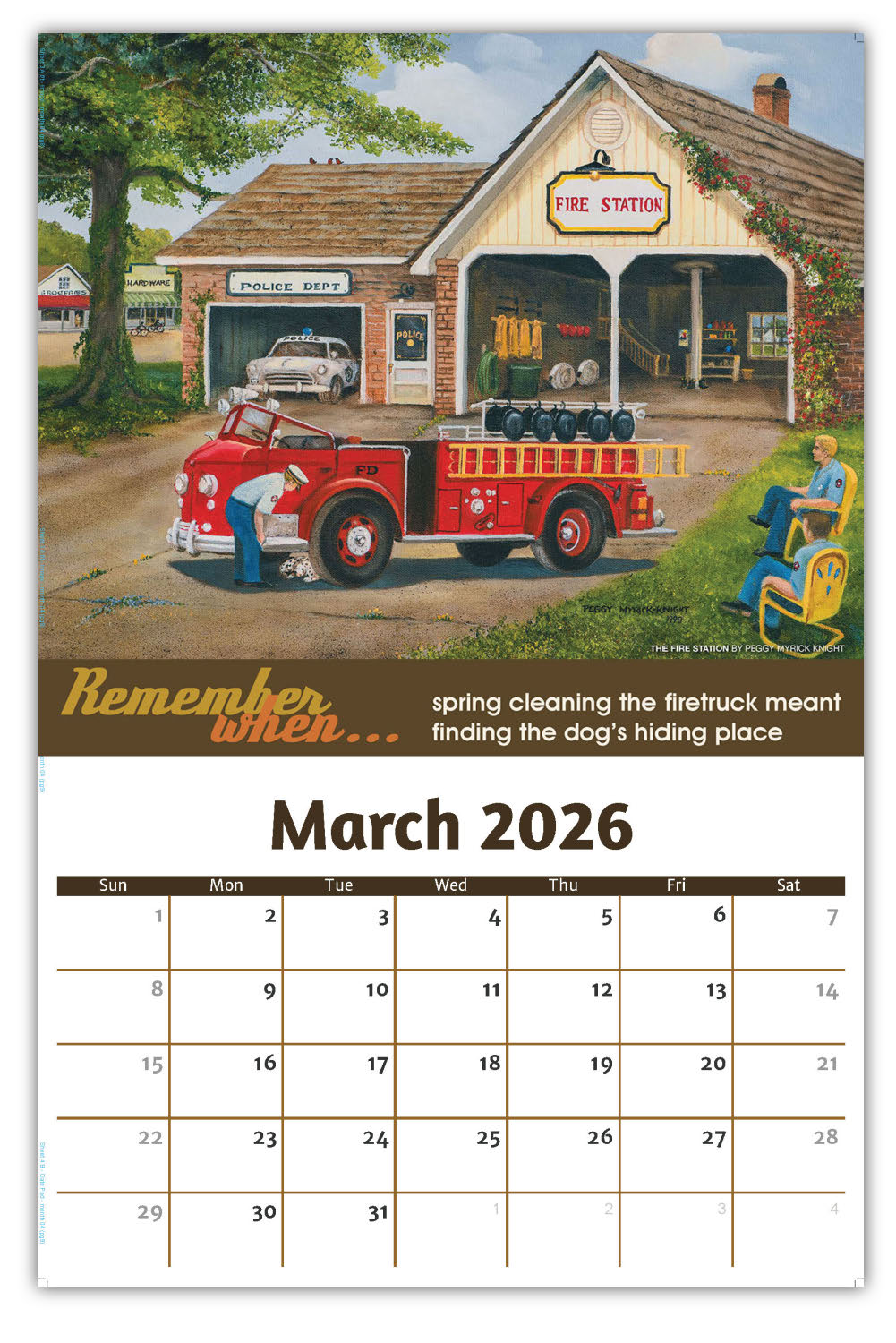 2026 Wall Calendar - Remember When...