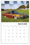 2026 Wall Calendar - Road Warriors - Hot Rods and Muscle Cars
