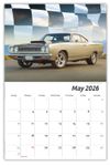 2026 Wall Calendar - Road Warriors - Hot Rods and Muscle Cars