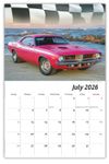 2026 Wall Calendar - Road Warriors - Hot Rods and Muscle Cars