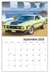 2026 Wall Calendar - Road Warriors - Hot Rods and Muscle Cars