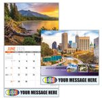 2026 Scenes of America Business Promotional Calendar