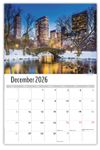 2026 Wall Calendar - Scenes of America