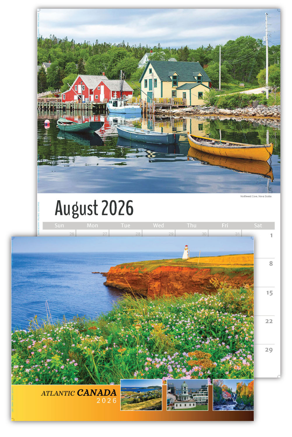 2026 Wall Calendar - Scenes of Atlantic Canada