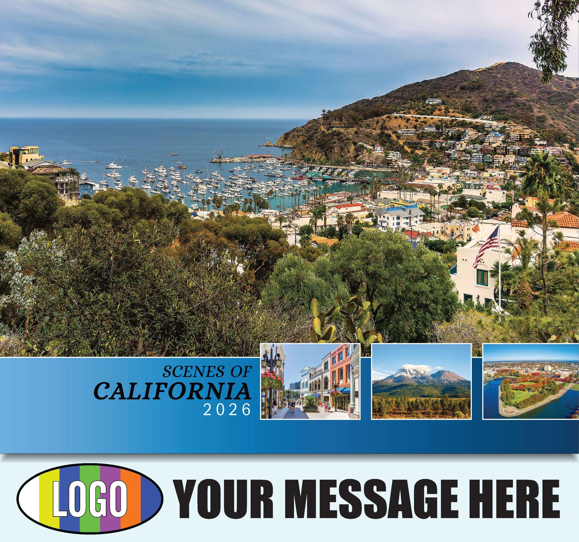2026 Scenes of California Business Promotional Calendar