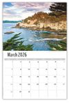 2026 Wall Calendar - Scenes of California