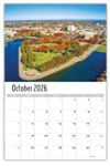 2026 Wall Calendar - Scenes of California