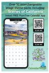 2026 Wall Calendar - Scenes of California
