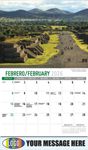 2026 Scenes of Mexico Bilingual Business Promotional Calendar