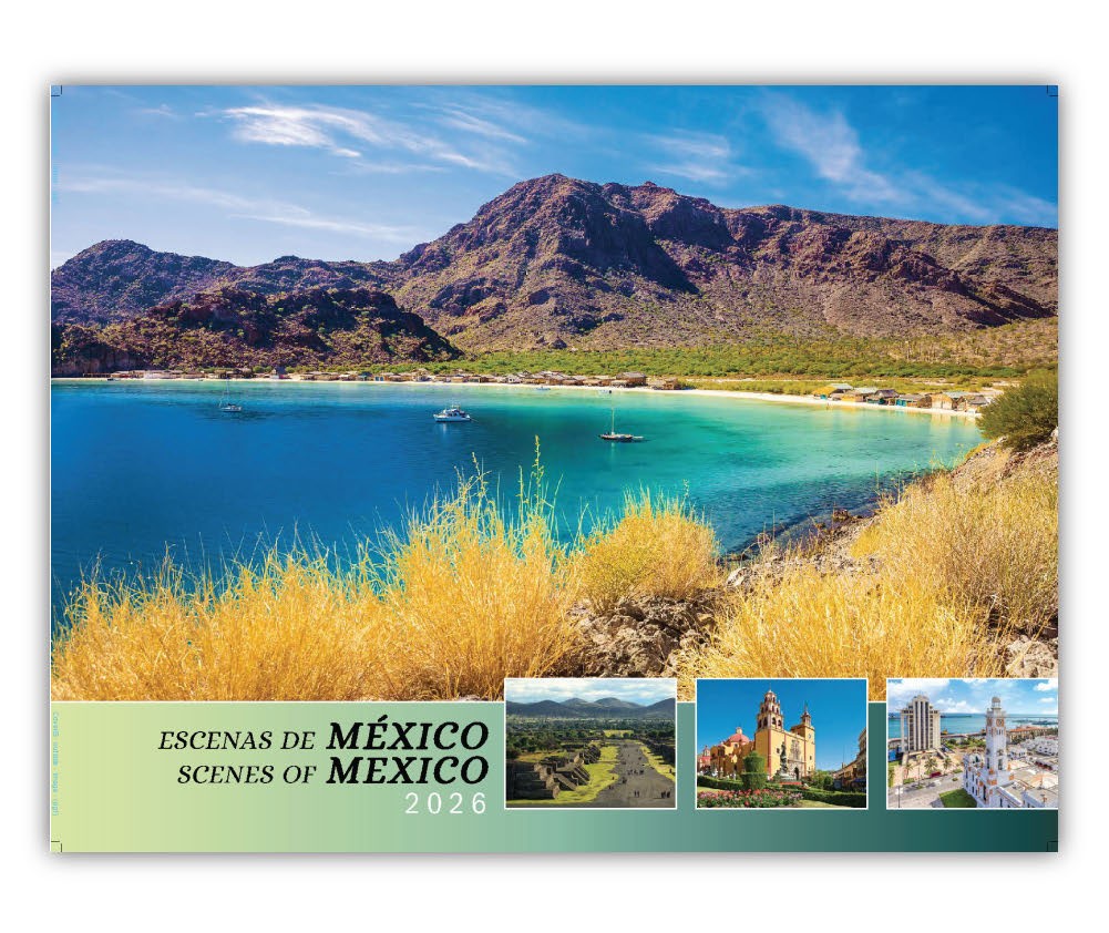 2026 Wall Calendar - Scenes of Mexico