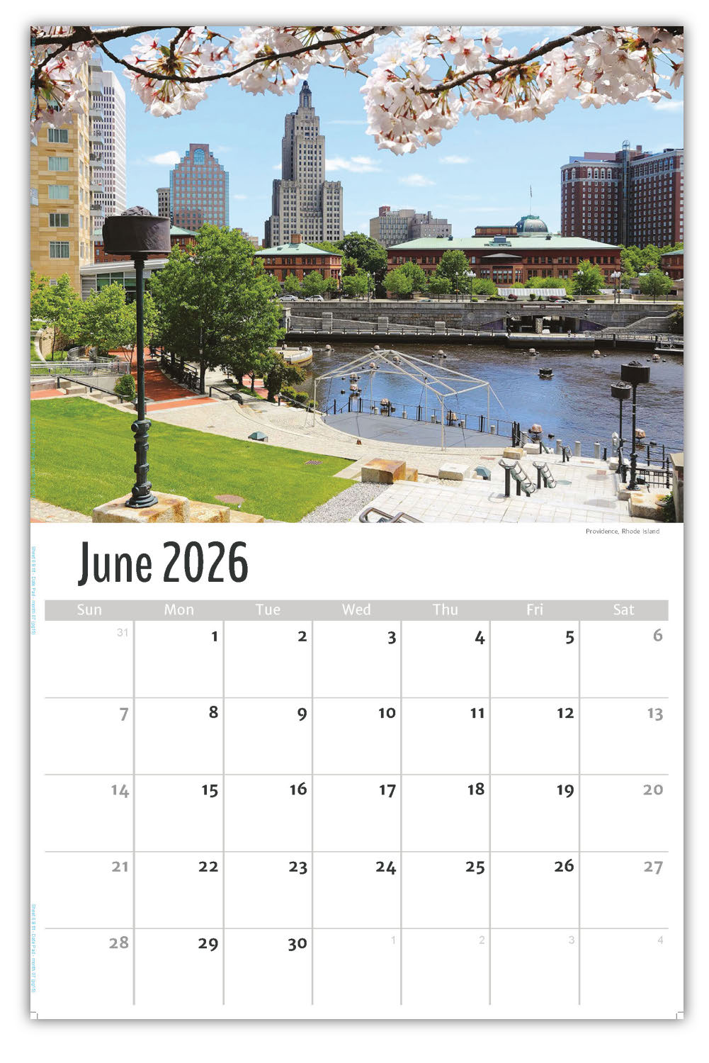 2026 Wall Calendar - Scenes of New England