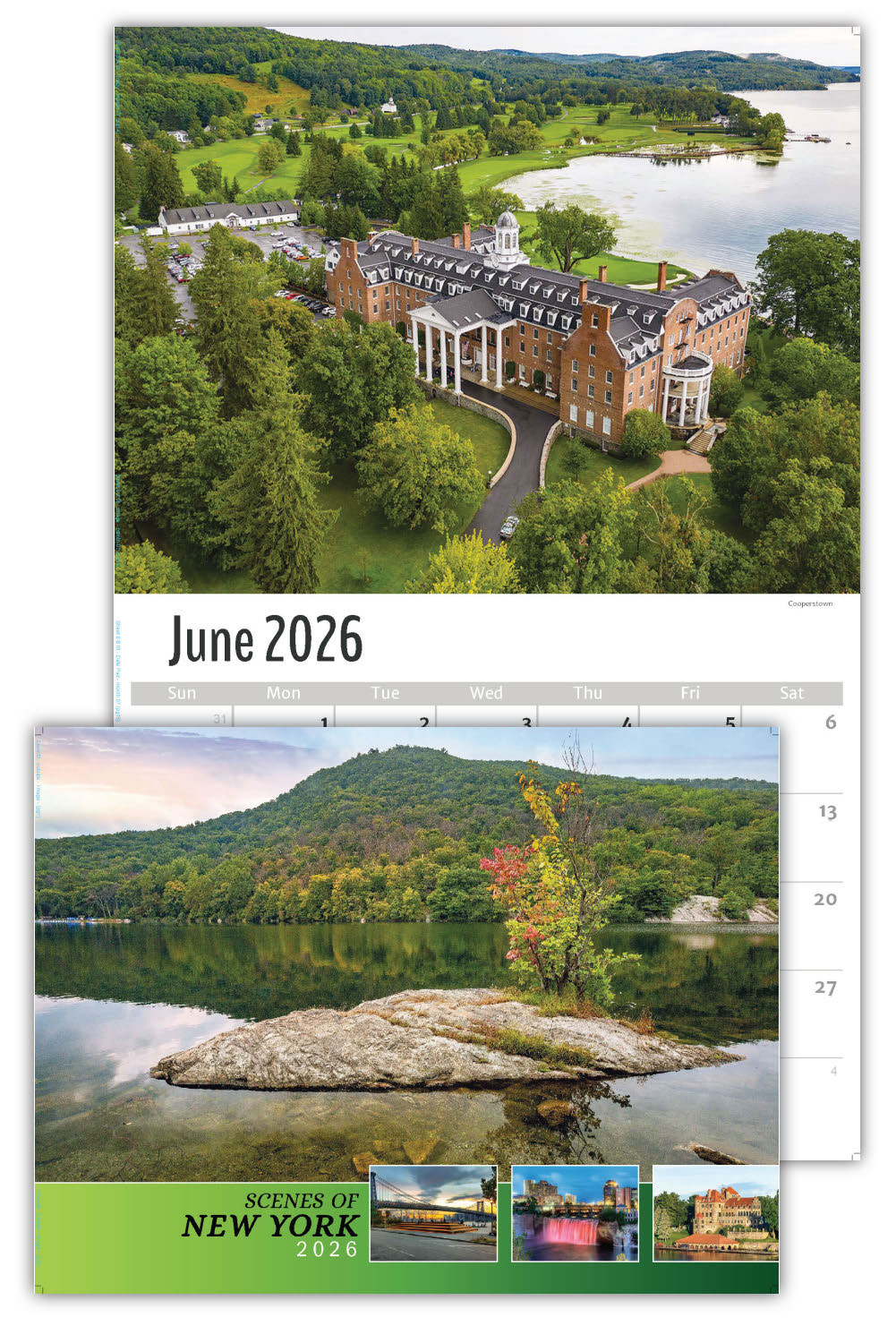 2026 Wall Calendar - Scenes of New York