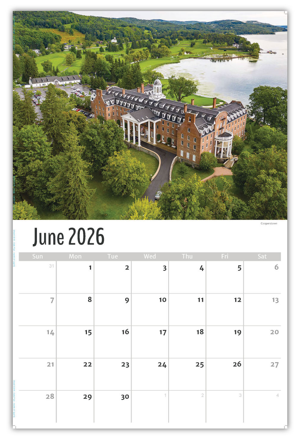 2026 Wall Calendar - Scenes of New York
