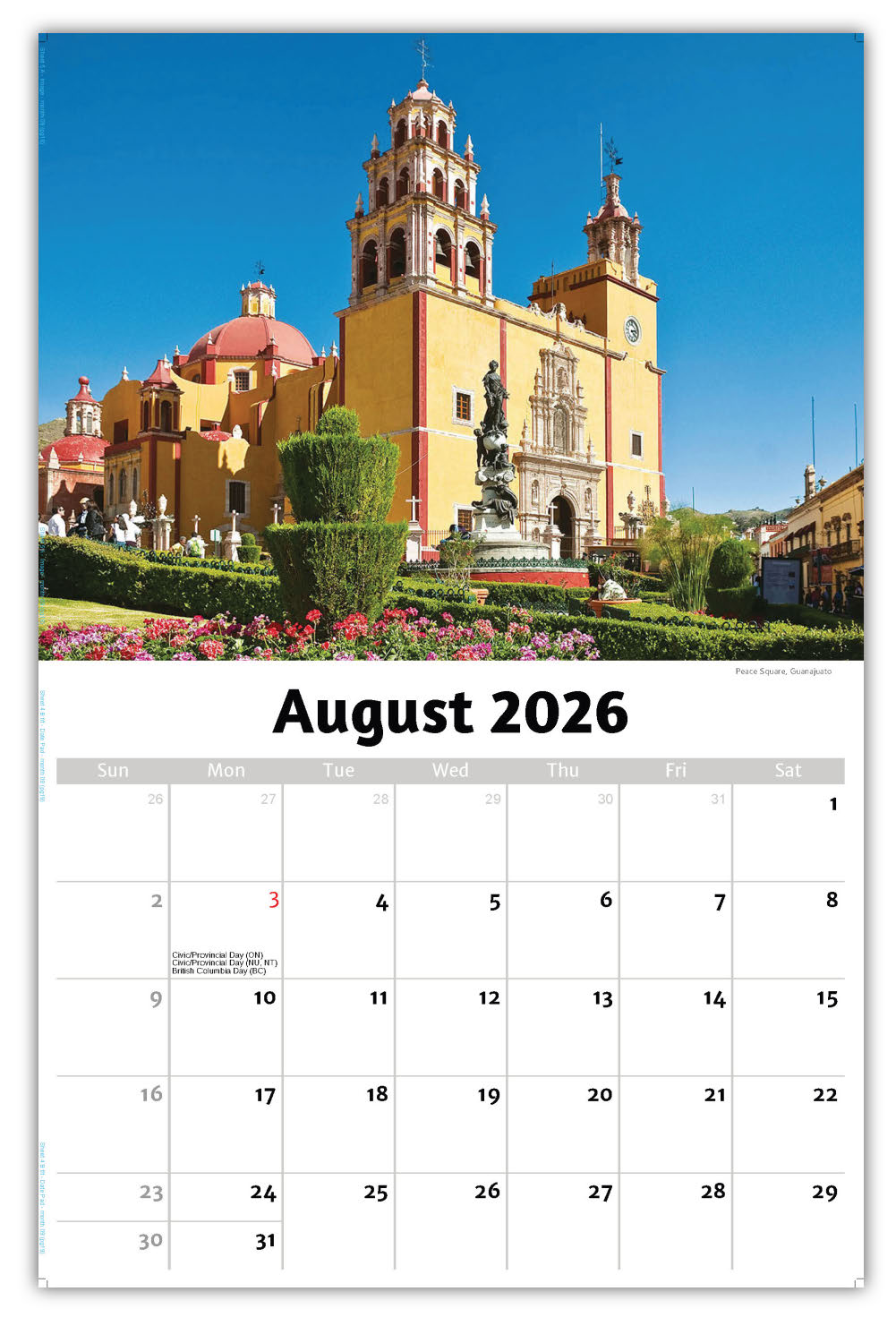 2026 Wall Calendar - Scenes of New York