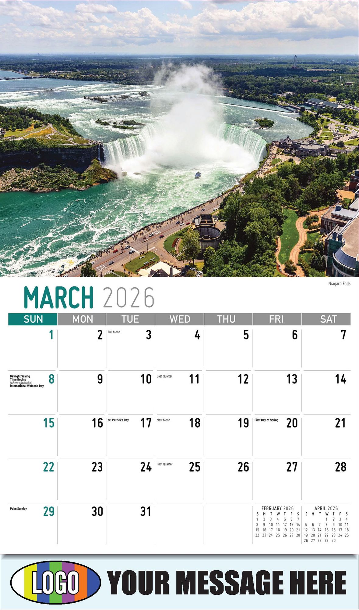 2026 Scenes of Ontario Business Promotional Calendar