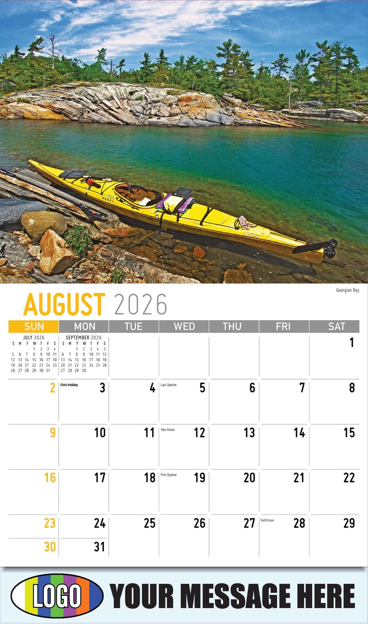 2026 Scenes of Ontario Business Promotional Calendar