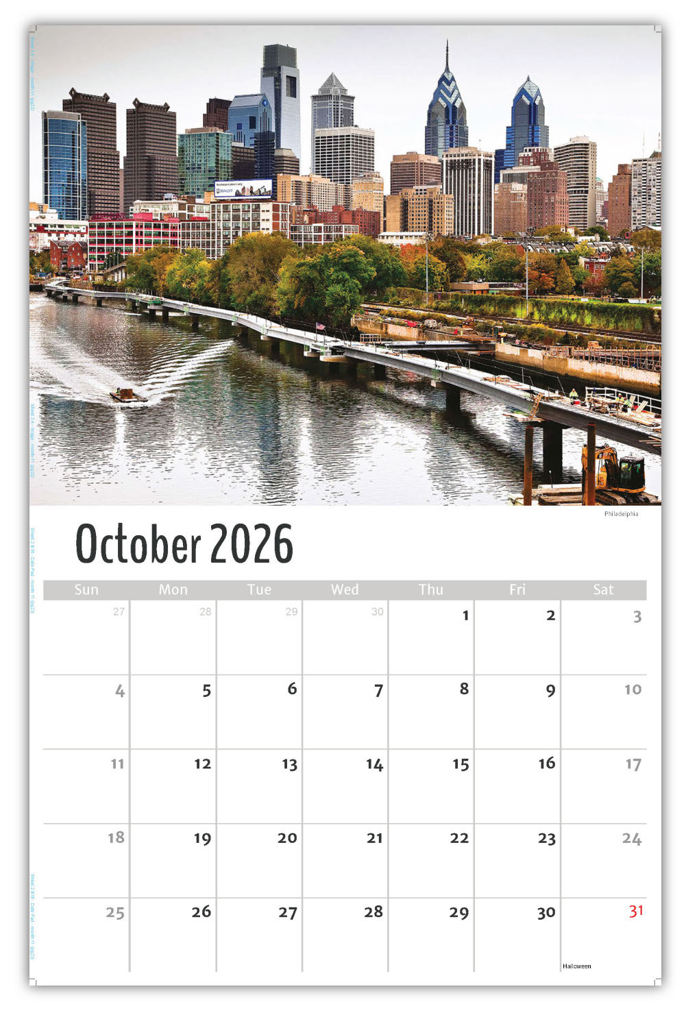 2026 Wall Calendar - Scenes of Pennsylvania