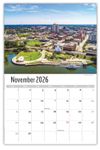 2026 Wall Calendar - Scenes of Southeast USA