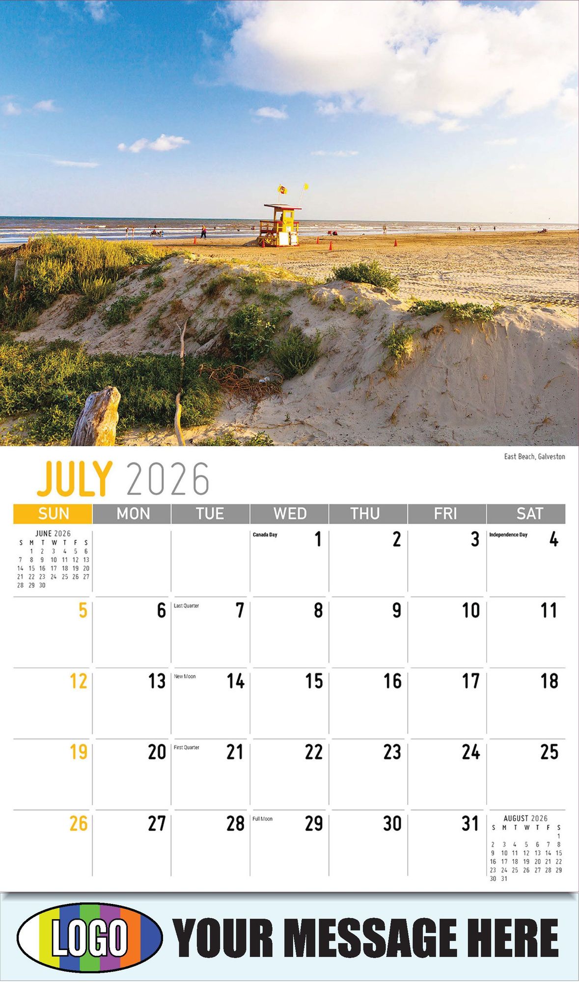 2026 Scenes of Texas Business Promotional Calendar
