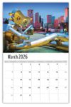 2026 Wall Calendar - Scenes of Texas