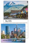 2026 Wall Calendar - Scenes of Western Canada