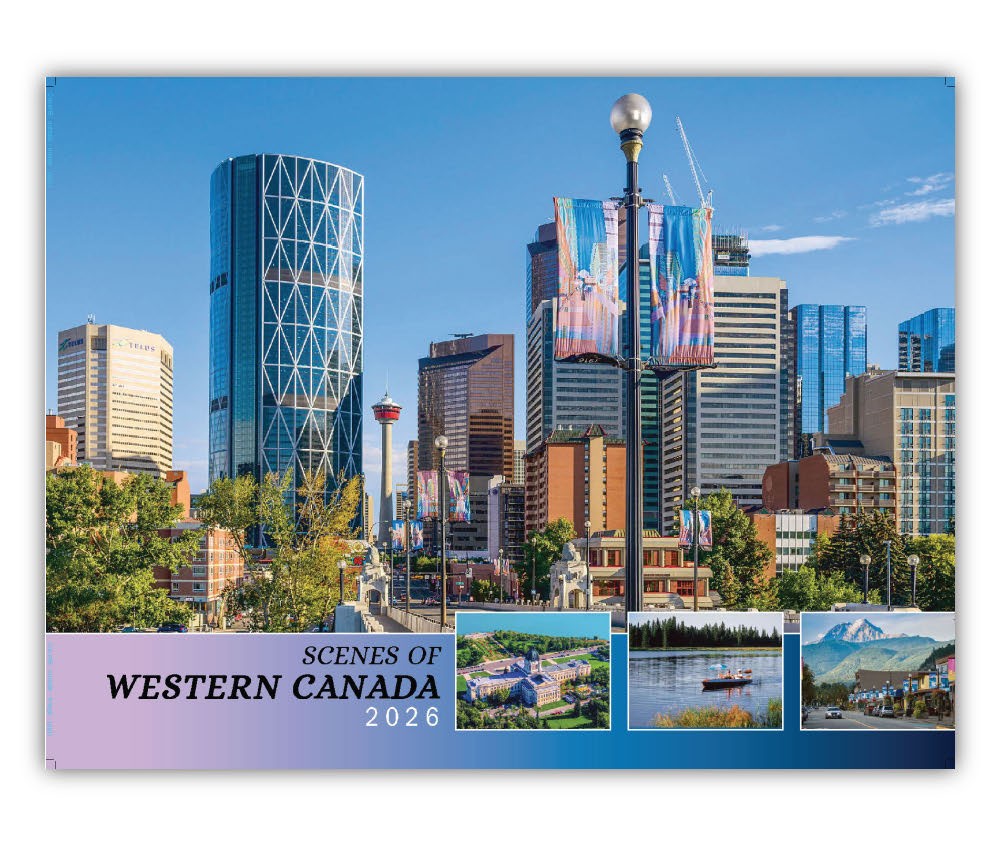 2026 Wall Calendar - Scenes of Western Canada