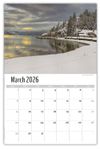 2026 Wall Calendar - Scenes of Western Canada