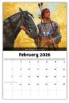 2026 Wall Calendar - Spirit of the West - Old West Art