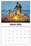 2026 Wall Calendar - Spirit of the West - Old West Art