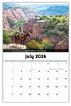 2026 Wall Calendar - Spirit of the West - Old West Art