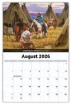 2026 Wall Calendar - Spirit of the West - Old West Art