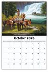 2026 Wall Calendar - Spirit of the West - Old West Art