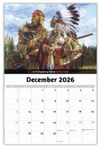 2026 Wall Calendar - Spirit of the West - Old West Art