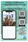 2026 Wall Calendar - Spirit of the West - Old West Art