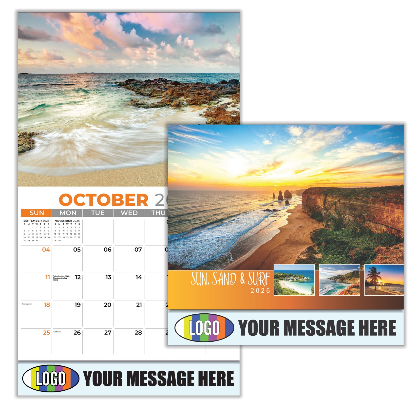 2026 Sun, Sand and Surf Business Promotional Calendar