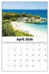 2026 Wall Calendar - Sun, Sand and Surf