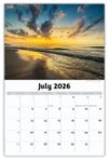 2026 Wall Calendar - Sun, Sand and Surf