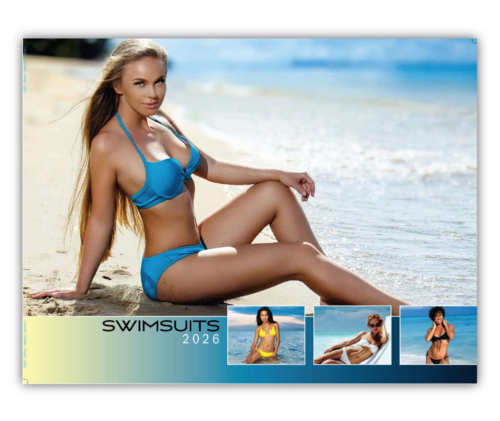 2026 Wall Calendar - Swimsuit Models