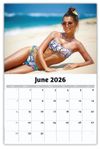 2026 Wall Calendar - Swimsuit Models