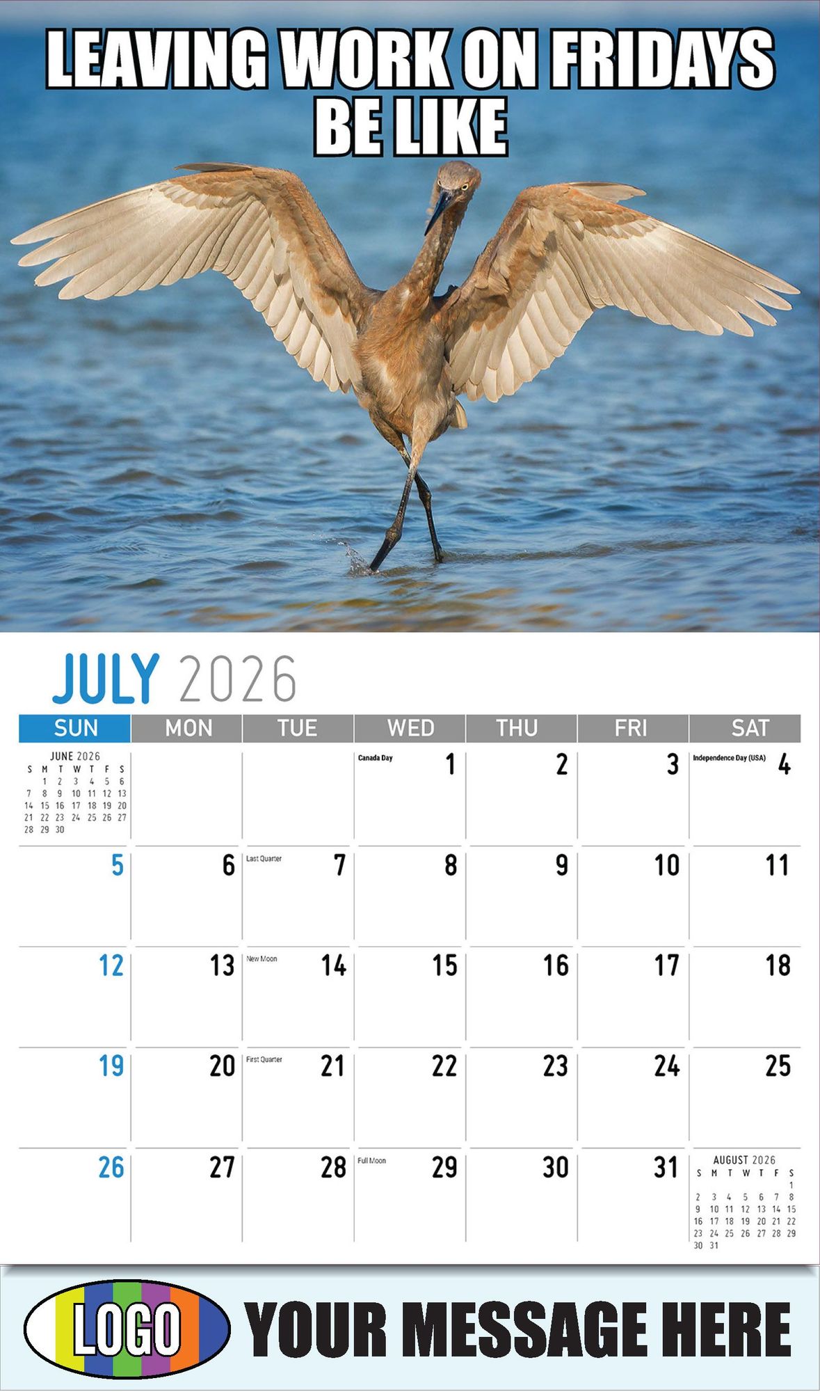 2026 The Memeing of Life Business Promotional Calendar